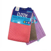 دستمال ناژه سایز ۴۰در۴۰ مدل شطرنجی برند Cloth ویژه شیشه